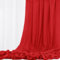 Tissu d'étamine en Gaze de Mariage Rouge 9,2 m x 90 cm, Drapage d'arc de Plafond, Chemin de Table, étamine Bricolage pour Chaise, Ceinture, Serviettes, Drapé, Décoration de Mariage
