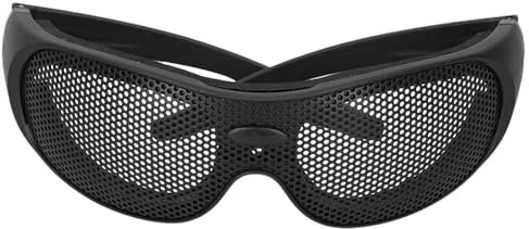 Lunettes de sécurité pour homme, lunettes de sécurité en maille métallique résistantes aux chocs | Lunettes de sécurité anti-buée, lunettes de protection des yeux pour adultes, femmes et