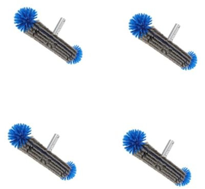 POPETPOP 4 Pièces Produits De Nettoyage De Piscine Brosse De Piscine Robuste Brosse De Pont Kit De Nettoyage De Petite De Manche De Balai De Blue Aluminium
