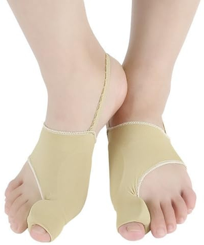 ABUBU Corrector de Juanetes, 2 Unidades, Mujer y Hombre, Separador de dedos Del Pie, Férula para Juanetes, Corrector de Dedos del pie, Para Aliviar el Dolor, Talla Universal, SM197