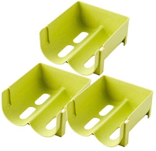 SAFIGLE Estante De Cerveza Multifunción Apilable 3 Piezas Soporte De Botellas para Nevera Y Despensa Organizador De Bebidas Y Refrescos Almacenamiento De Cocina