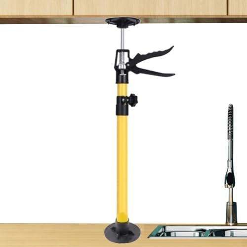 Gato De Armario - Elevador De Carga Pesada Ajustable, Herramienta De Acero Sólido, Gato De Elevación De Muebles, De Cambios De Trinquete, Ayuda De Instalación Manos Libres | Soporte De Armario