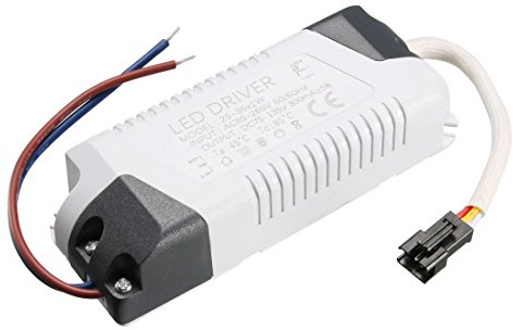 sourcing map 25-36W Corriente constante 300mA Controlador LED de alta potencia AC 85-265V Salida 75-135V Fuente de alimentación externa LED Transformador rectificador de lámpara de techo | AC 85-265V Salida 75-135V Fuente de alimentación externa LED Transformador rectificador de lámpara de techo