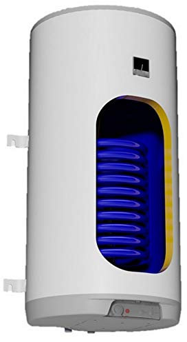 Wandhängender kombinierter Warmwasserspeicher Kombispeicher Elektrospeicher mit 1 Wärmetauscher mit 1m², verschleißfreier 4,0kW Keramikheizstab in der Größe 160 Liter