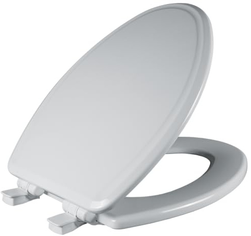 Bemis Ashland WC-Sitz mit Absenkautomatik, weiß, länglich