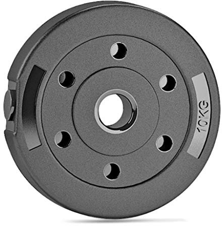 PIAOLING Gummierte Hantelscheiben Hantel Platte Barbell Platte Männer Fitnessgeräte Home Gym Fitness Gewichtheben (Größe : 20kg(10kg*2))