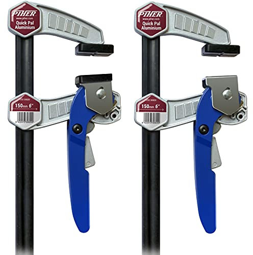 Piher ALU Quick Zwinge 250 kgSchraubzwinge Klemmzwinge Hebelzwinge Einhandzwinge