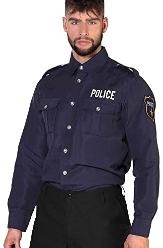 Boland Homme 2062 T-Shirt De Police, Multicolore, XL EU
