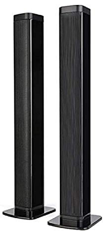 JWCN Altoparlanti TV, Suono Surround Stereo 3D a Parete, Sistema Audio e Video Wireless Domestico, Sia Verticale Che a Parete,Uptodate