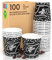 100 Bicchierini in Carta per caffè 65ml BlackCUP Bicchieri Ecologici Biodegradabili Monouso Piccoli Asporto Bevande Calde