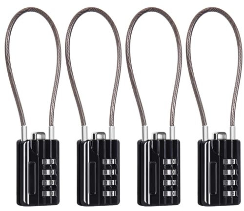 SEPOX Combination Padlock Set (4pcs)