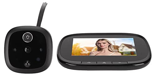 Digitaler Türspion, PIR-Bewegungserkennung, Nachtsicht, Intelligente WiFi-Guckloch-Türklingel mit HD-Bild, 720P-, 120°-Weitwinkeldesign, APP-Verbindung, Bewegungserkennung