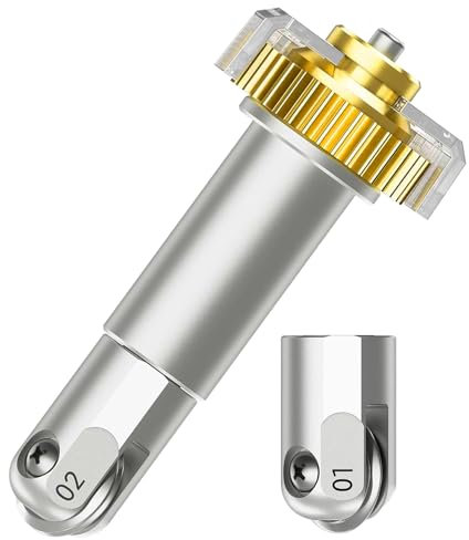 Set composto da ruota per segnare, compatibile con macchina Maker, punta singola per segnare + doppia punta della rotella e alloggiamento dell'unità, per creare carte, decorazioni 3D per la casa, ecc.