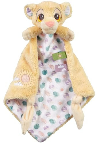 Rainbow Designs Offizielles Disney Baby König der Löwen Schmusetuch – Süßes Simba-Design Neugeborenen-Schmusetuch – Perfekt zum Schmusen