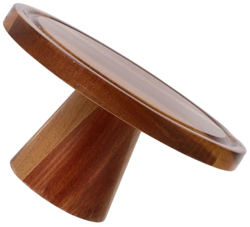ULTECHNOVO Soporte Para Pasteles De Madera Soporte Decorativo Bandeja De Madera Para Cupcakes Para Postres Para Bodas Cumpleaños y Fiestas