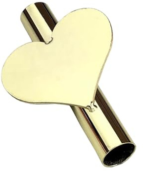 lmoikesz Minimalistischer Blumenständer, Wandvase aus Metall, Dekorationshalter für Elegantes Dekor, Wandvase, Rohr, modern, langlebig, goldenes Herz