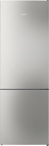 Siemens iQ300 Freistehende XXL Kühl-Gefrier-Kombination 203 x 70 cm, KG49NVICG, 311 L Kühlen & 129 L Gefrieren, Total noFrost, Nahtlose Platzierung, hyperFresh 0°C, LED Beleuchtung, Edelstahl