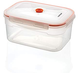 nutrifresh To Go - Plastic Food Storage Container with Vacuum Airtight Seal - 3.5L