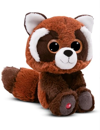 NICI Kuscheltier GLUBSCHIS Roter Panda Robidu 15cm braun - Stofftier aus weichem Plüsch, niedliches Plüschtier zum Kuscheln und Spielen, für Kinder & Erwachsene, tolle Geschenkidee - 49692