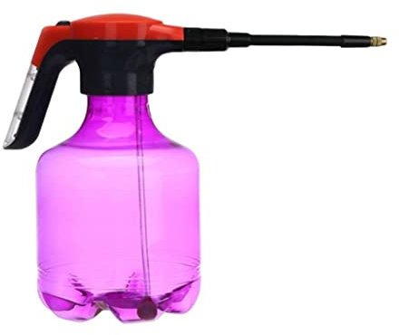 CTCOIJRN Pulvérisateur électrique 3l avec buse réglable, Dispositif d'arrosage Manuel Transparent for Plantes, arrosoirs for intérieur et extérieur