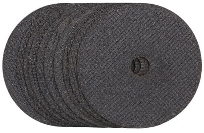 MJINA Dischi da Taglio in Acciaio Inossidabile da 75-180 mm, Disco da Taglio in Resina, Disco for smerigliatrice angolare, smerigliatura Ultrasottile for Metallo, 3-50 Pezzi(15pcs,75mm)