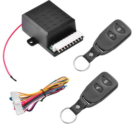 Kit central à distance de voiture, système d'entrée sans clé de voiture | Système de verrouillage centralisé sans clé 12 V,Système d'entrée de verrouillage à distance automatique pour la plupart des v