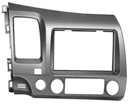 Para Civic Sedán 2008 2009 2010 2011 Estéreo 2 DIN Doble DIN DVD Marco Frontal 7 Pulgadas Arnés Cableado Cable LHD fascia radio estéreo