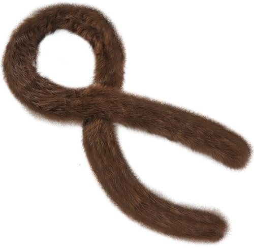 NUOGUAYI Marabu Federboa, 2m Boa zum Basteln, Flauschige Federschal, Einfarbig Federboa, für Bastelarbeiten, Hochzeit, Party, Halloween, Kostüm, Weihnachtsbaum, Dekoration (Kaffee)