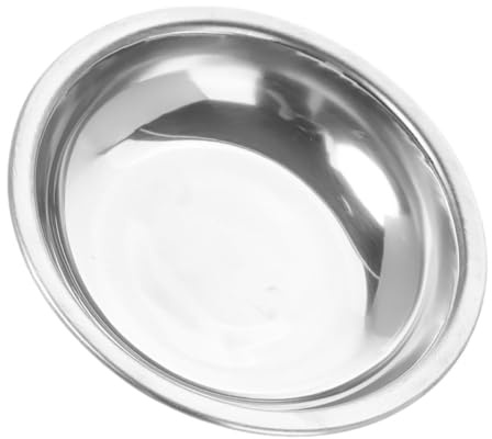 Edelstahl Waagschale für Kleine Steine und Präzisionsmessung Silber | Kleine Gegenstände und Edelsteine, Praktische Form, Passend für Exakte Gewichtsermittlung, Silber