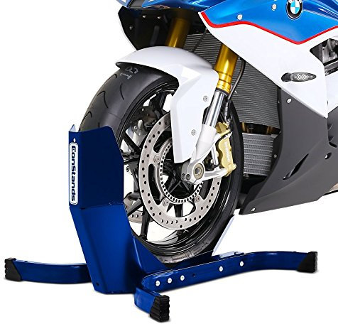 Vorderrad Wippe Kompatibel mit Honda Shadow VT 600 C Constands Easy Plus blau