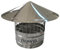 200mm Schornsteinhaube Mit Vogelschutz Edelstahl Vogelschutzgitter für Kamine, Schornsteinabdeckung, Schornsteinaufsatz, Kaminaufsatz, Kaminhaube, Kaminhut, Kaminabdeckung, Schornsteine