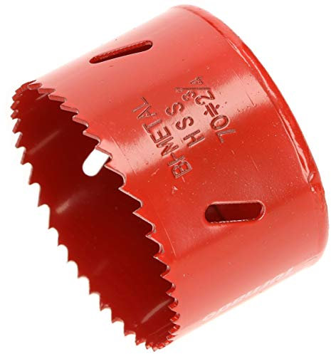 KOTARBAU® Bi-Metall Lochsäge HSS 70 mm Matellbohrkrone Kernbohrer Kernbohrkrone für Metall