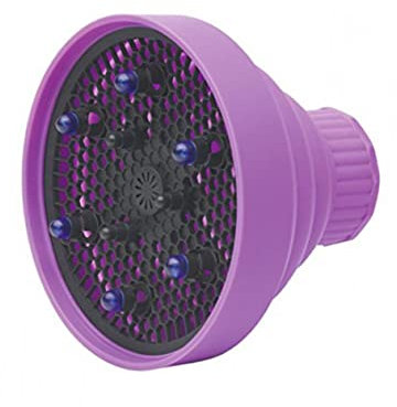 FRCOLOR Faltbarer Haartrockner-diffusor Aus Silikon Einsetzbar Für Lockiges Welliges Und Öliges Haar Platzsparend Leicht Und Kompakt Für Reisen Mit Einem Von Innen Und Außen