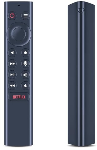 TCNOUMT P3700 Télécommande vocale de rechange pour modèles NVIDIA Shield TV Android TV Pro 2015 2017 2019 sans fonction de localisateur de télécommande