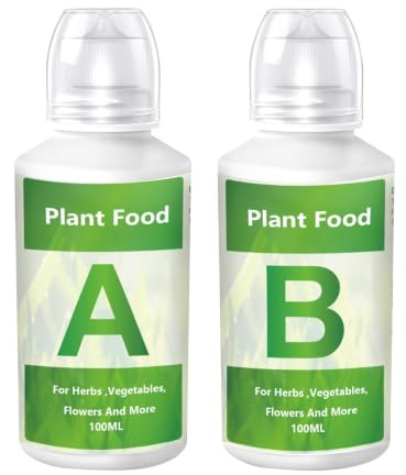 Hydroponische Nährstoffe, Hydroponische Pflanzennahrung | Flüssigdünger Für Pflanzen - Bio-Pflanzennahrung, A & B Flüssiger Hydrokulturdünger, Hydrokulturnährstoffe Für Außen