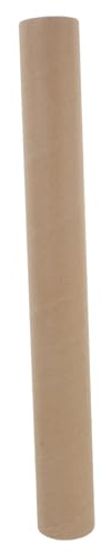LALAFINA Tubo in Carta Kraft Marrone Resistente per Spedizioni e Stoccaggio di Poster e Documenti con Tappo, Tubo Rotondo Versatile e Resistente agli Urti