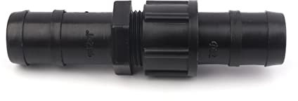 WWKQSTKR Gardening Irrigation Dripper 5 Pieces/Batch 3/4-3 Inch to 25-90 Mm Connector Agricultural Irrigation Main Pipe Joint Saving Drip Hose Connector Pipe Clamp