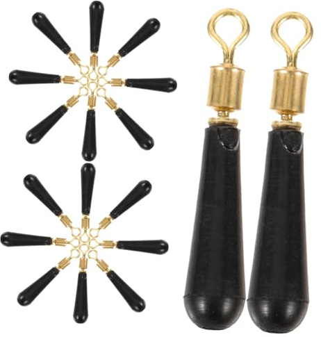 PAMINGONO 30pcs Rubber Bobber Stoppers Float Stops Fishing Line Bobber Stops Set Multi-use Fishing Rig Accessories for Coarse and Sea