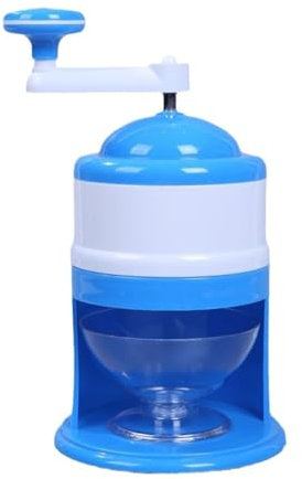 Eisrasierer und Maschine, tragbarer Eiszerkleinerer, handrasierte Eismaschine, manuelle Obstmaschine, Haushalt, Eisrasierer, kleiner Eiszerkleinerer My Placed Mix Master Cover (Blau, Einheitsgröße)