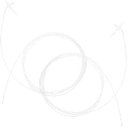 Homoyoyo 2pezzi Tubo Prolunga Per Schiuma Poliuretanica Flessibile in Plastica Con Beccuccio Estensione Riutilizzabile Per Applicatore Sigillante in Spazi Ristretti Resistente e Facile Da s