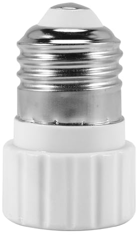 Tuesoa Convertidor Adaptador de Bombilla Lampara LED CFL E27 a GU10 Base Extensible Enchufe de Tornillo