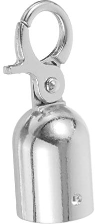 Alipis Embout Arrêt Cordon Acier Inoxydable Avec Crochet Capuchon De Finition Pour Corde De Barrière Accessoire Et Élégant Pour Railings Protection Et Usage Extérieur