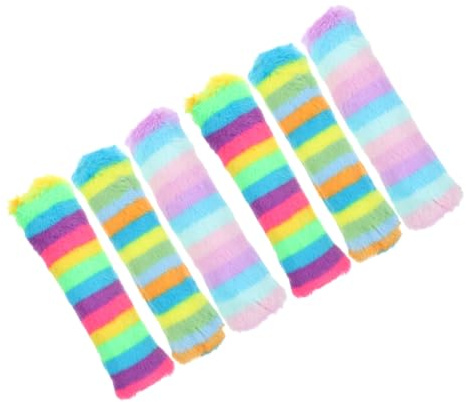 BAZEITFLOW 6 Stück Teiliges Katzenminze Bunte Plüsch Kissen Beißfestes Katzenspielzeug mit Starkem Catnip Duft Interaktives Kuschelkissen für Katzen zur Stressreduktion und Zahnreinigung