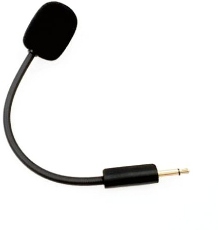 Oxxggkao Micros de rechange Micsrophones pour casques d'écoute amovibles Boom Soft Cushion Accessoire de jeu