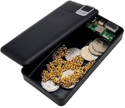eizliyorum Diversion Safe Power Bank - Disguised Safe Money Stash Box,Anti-Theft Container Travel Accessories for Vehicle Apartment Office Dorm Room Home Money Documents