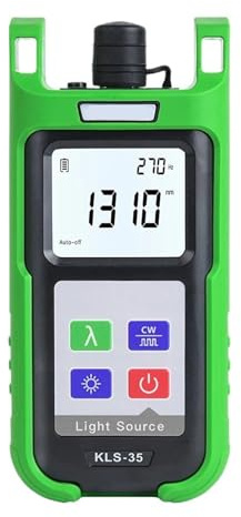 Network Cable Tester, KLS-35 Fiber Optic Light Source PON Red Light 850/1300/1310/1550nm(KLS-35-M)