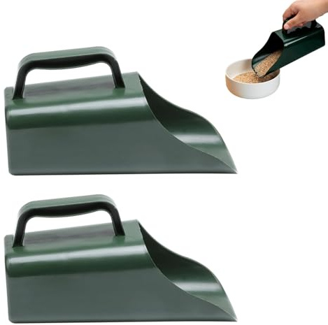 Pelle De Jardin en Plastique, Multifonctionnelle Pelle A Granules Pellet, Outil De Creusement du Sol, Pelles À en Pot Et Pelles À Engrais, Outil De Jardinage À Tamis Ergonomique pour Compost Terre