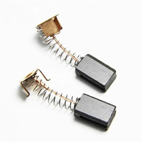 Compatible for Black Decker 10Pcs 5×8×12mm Graphite Carbon Brushes for G720 Angle Grinder Hammer Drill Replacement Parts