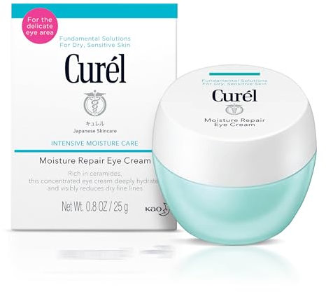 Curél Hydrating Repair Eye Cream for Dry, Sensitive Skin, 25g