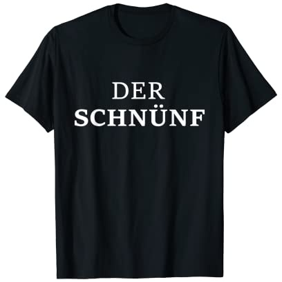 Der Schnünf Original Cigar Smoker Cigarette Paper T-Shirt